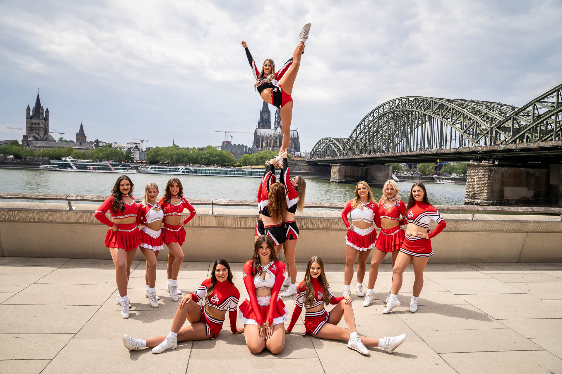 Cheerleader des 1. FC Köln